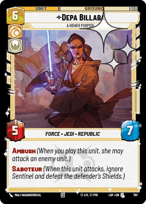 ⟡ Depa Billaba, A Higher Purpose