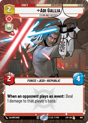 ⟡ Adi Gallia, Stern and Focused