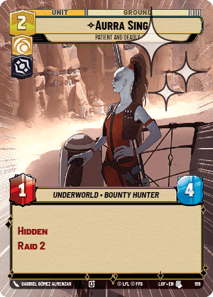 ⟡ Aurra Sing, Patient and Deadly