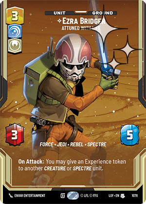 ⟡ Ezra Bridger, Attuned With Life