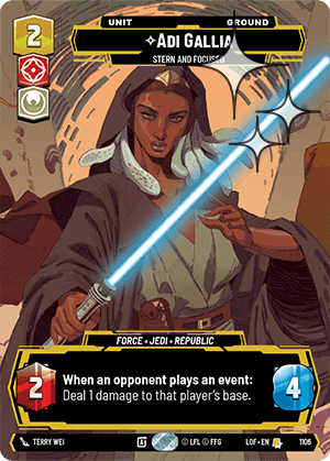 ⟡ Adi Gallia, Stern and Focused