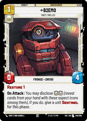 ⟡ B2EMO, That's Two Lies