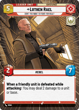 ⟡ Luthen Rael, Don't You Want to Fight For Real? (back)