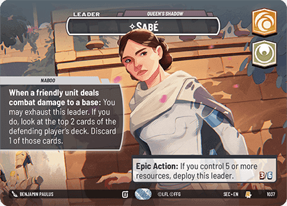 ⟡ Sabé, Queen's Shadow