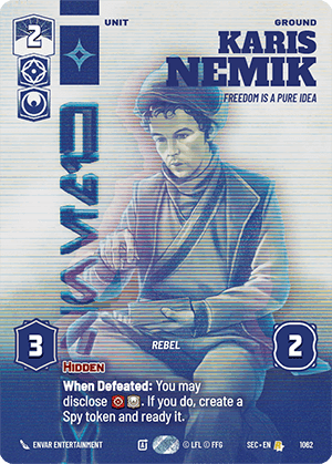 ⟡ Karis Nemik, Freedom is a Pure Idea