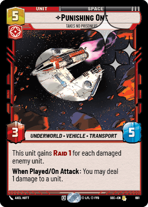 ⟡ Punishing One, Takes No Prisoners