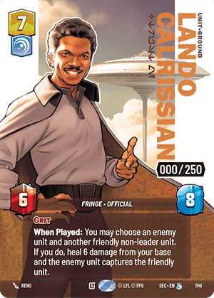 ⟡ Lando Calrissian, Trust Me