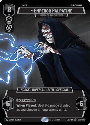 ⟡ Emperor Palpatine, Master of the Dark Side