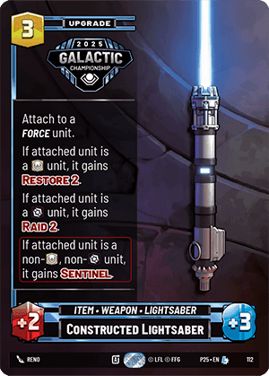 Constructed Lightsaber
