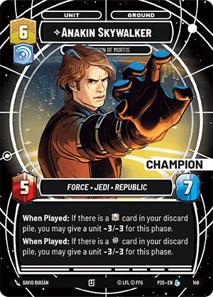 ⟡ Anakin Skywalker, Champion of Mortis