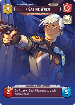 ⟡ Sabine Wren, Galvanized Revolutionary (back)