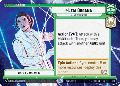 ⟡ Leia Organa, Alliance General