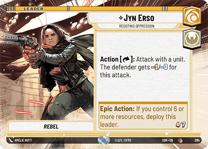 ⟡ Jyn Erso, Resisting Oppression