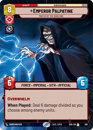 ⟡ Emperor Palpatine, Master of the Dark Side