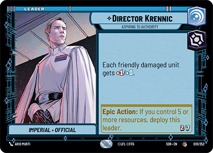 ⟡ Director Krennic, Aspiring to Authority