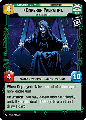 ⟡ Emperor Palpatine, Galactic Ruler (back)