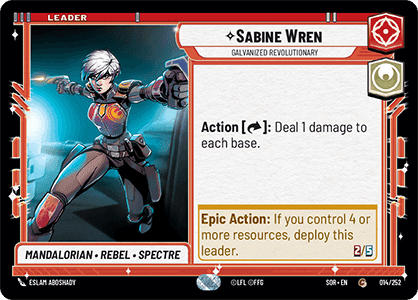 Sabine Wren - Galvanized Revolutionary