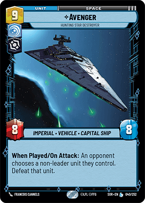⟡ Avenger, Hunting Star Destroyer