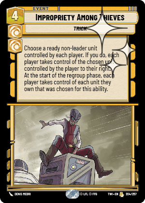 Impropriety Among Thieves