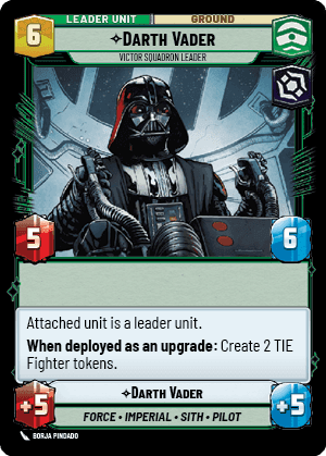 ⟡ Darth Vader, Victor Squadron Leader (back)