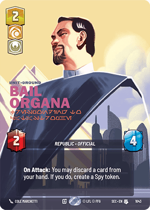 ⟡ Bail Organa, Responding to Catastrophe