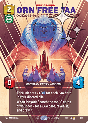 ⟡ Orn Free Taa, Political Power Broker