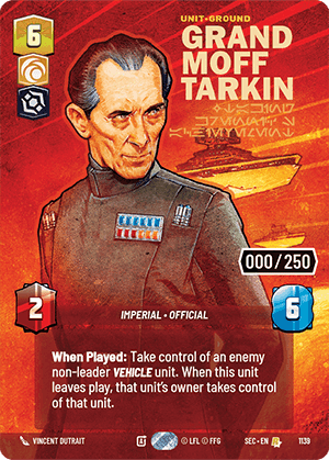 ⟡ Grand Moff Tarkin, Taking Krennic's Achievement