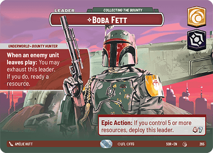 ⟡ Boba Fett, Collecting the Bounty