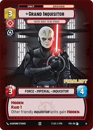 ⟡ Grand Inquisitor, You're Right to Be Afraid