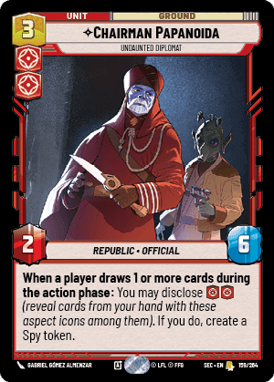 ⟡ Chairman Papanoida, Undaunted Diplomat