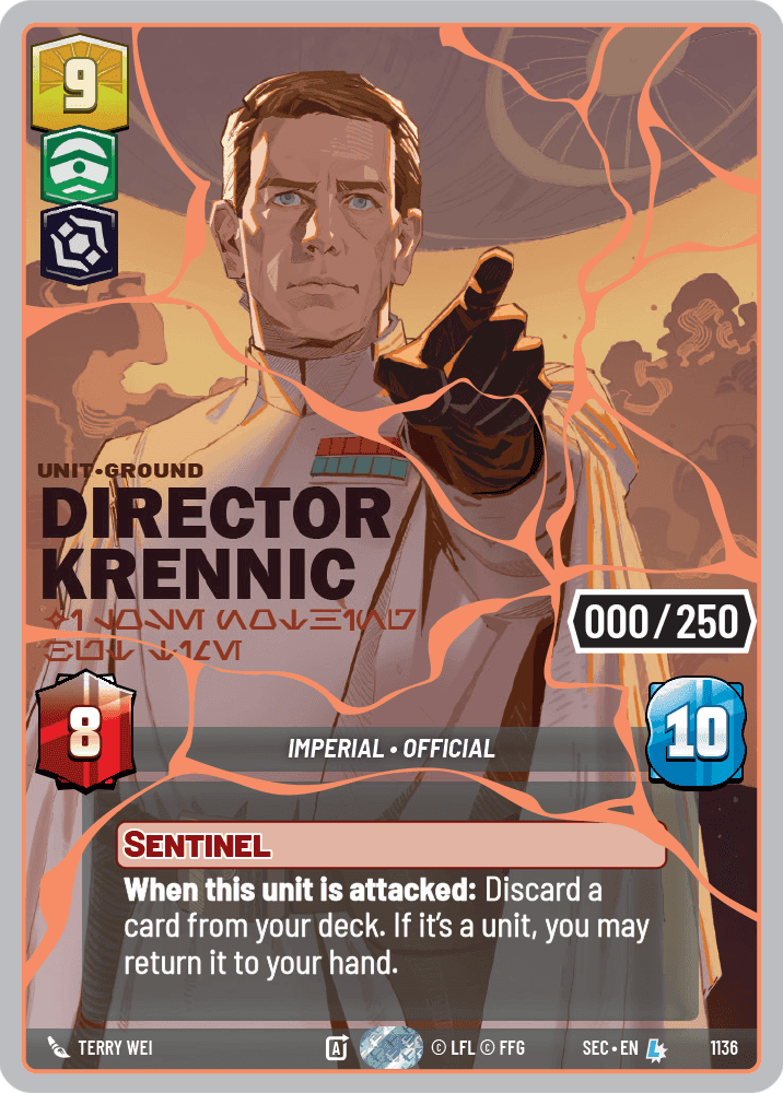 ⟡ Director Krennic, I Lose Nothing But Time