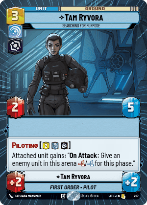 ⟡ Tam Ryvora, Searching For Purpose