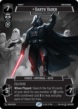 ⟡ Darth Vader, Commanding the First Legion