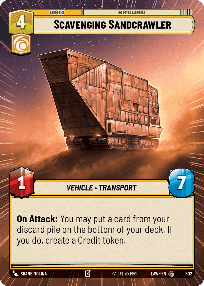 Scavenging Sandcrawler