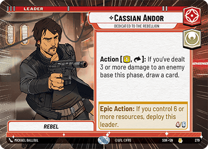 ⟡ Cassian Andor, Dedicated to the Rebellion