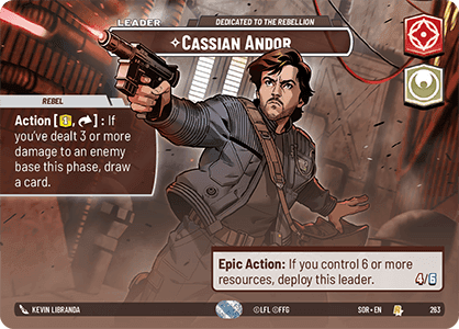 ⟡ Cassian Andor, Dedicated to the Rebellion