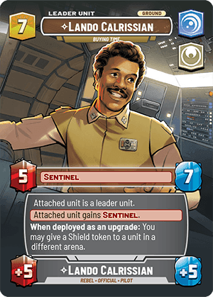 ⟡ Lando Calrissian, Buying Time (back)