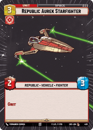 Republic Aurek Starfighter