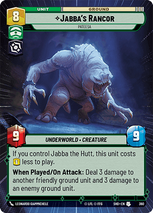 ⟡ Jabba's Rancor, Pateesa