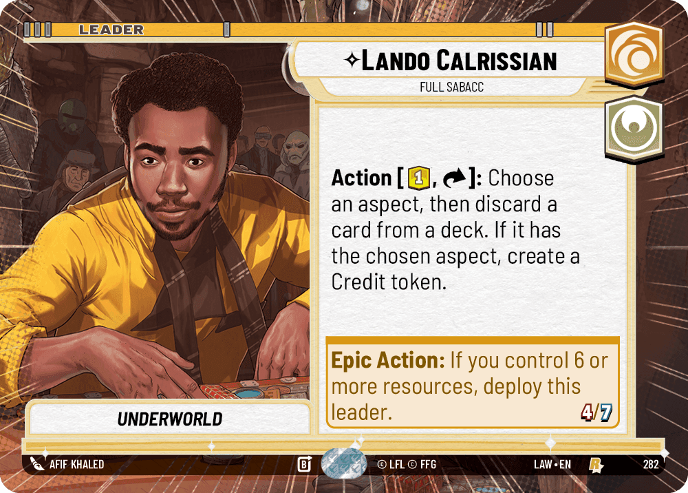 ⟡ Lando Calrissian, Full Sabacc