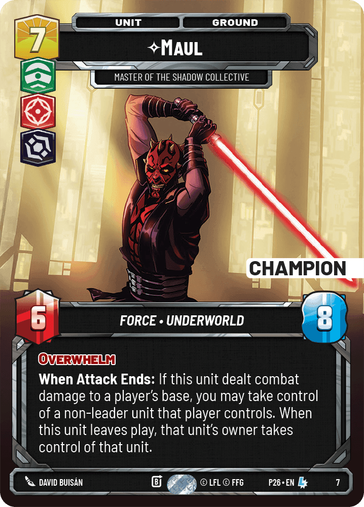 ⟡ Maul, Master of the Shadow Collective