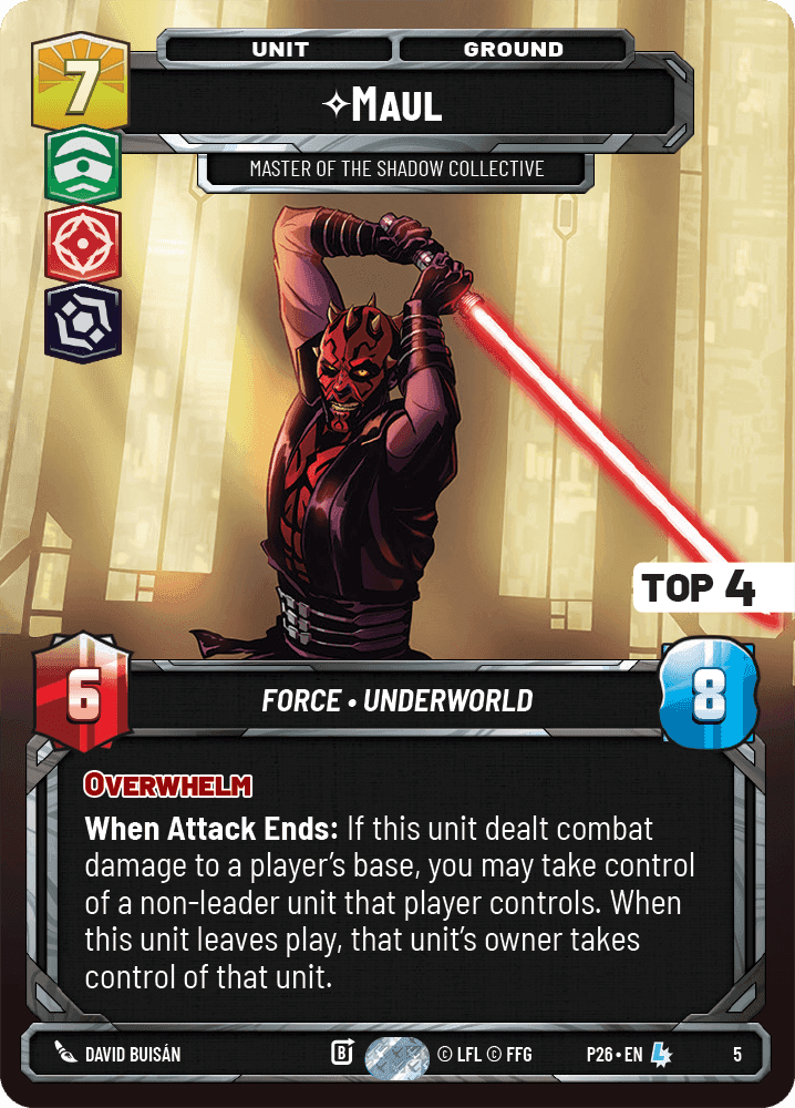 ⟡ Maul, Master of the Shadow Collective