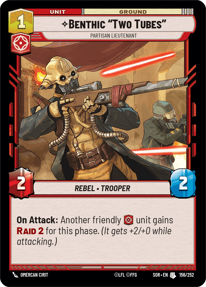 ⟡ Benthic "Two Tubes", Partisan Lieutenant