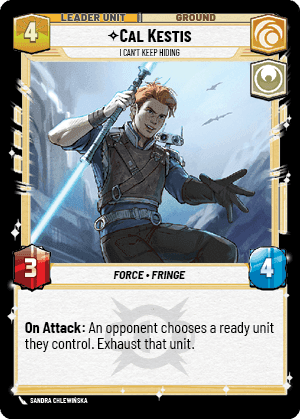 ⟡ Cal Kestis, I Can't Keep Hiding (back)