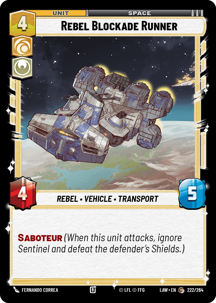 Rebel Blockade Runner