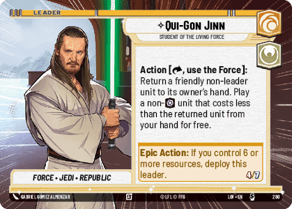 ⟡ Qui-Gon Jinn, Student of the Living Force