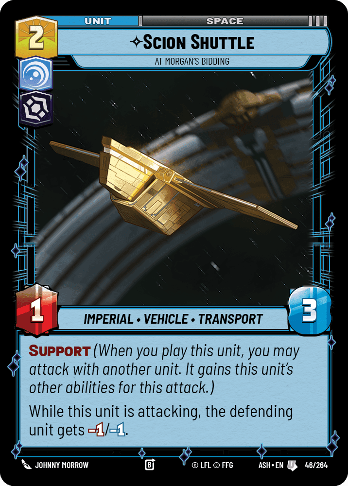 ⟡ Scion Shuttle, At Morgan's Bidding