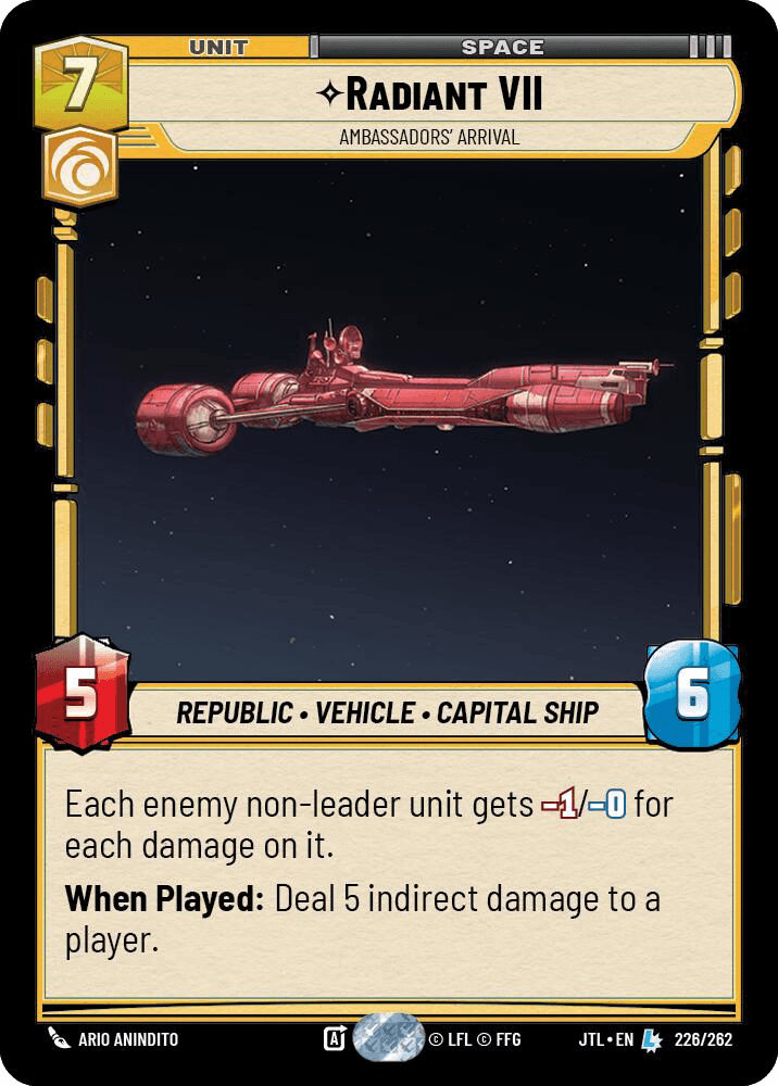 ⟡ Radiant VII, Ambassadors' Arrival