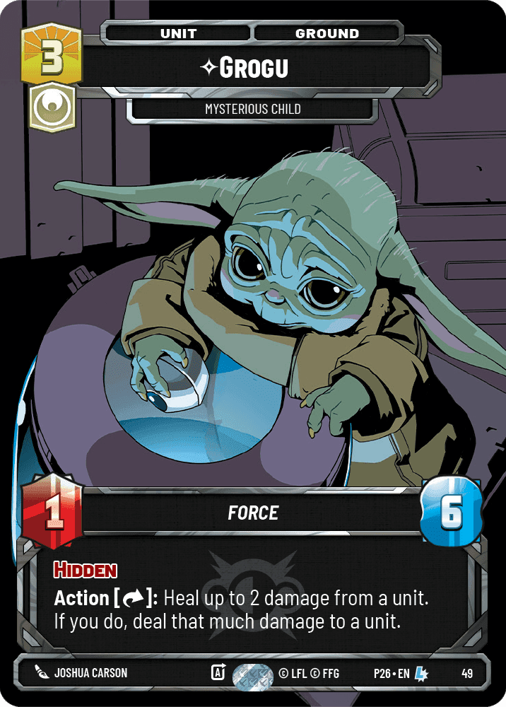 ⟡ Grogu, Mysterious Child