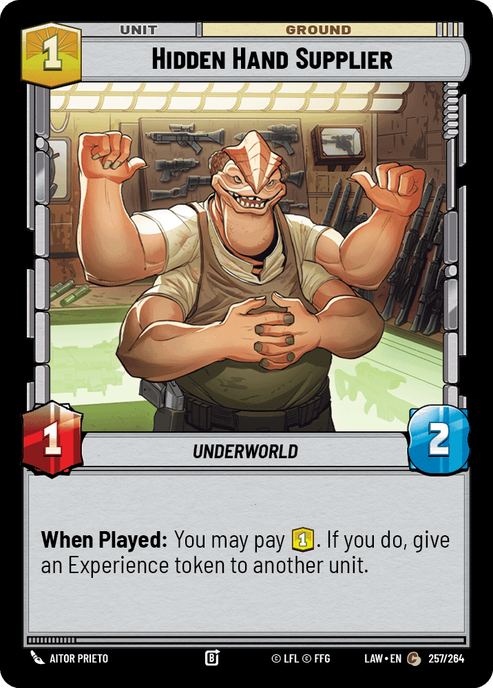 Hidden Hand Supplier